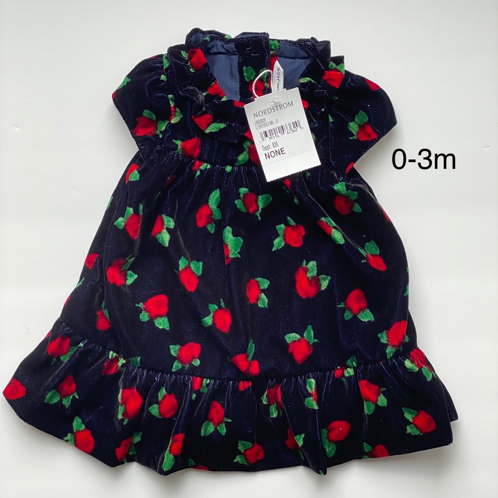 Janie and Jack dress 0-3 M